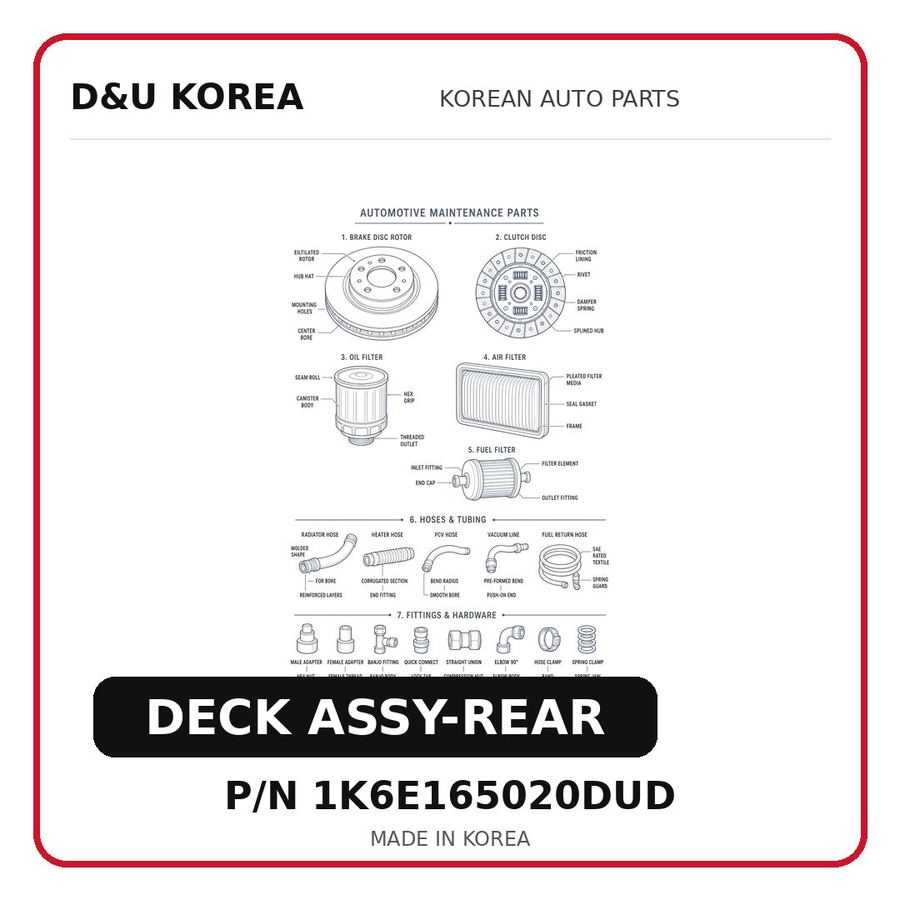 DECK ASSY-REAR