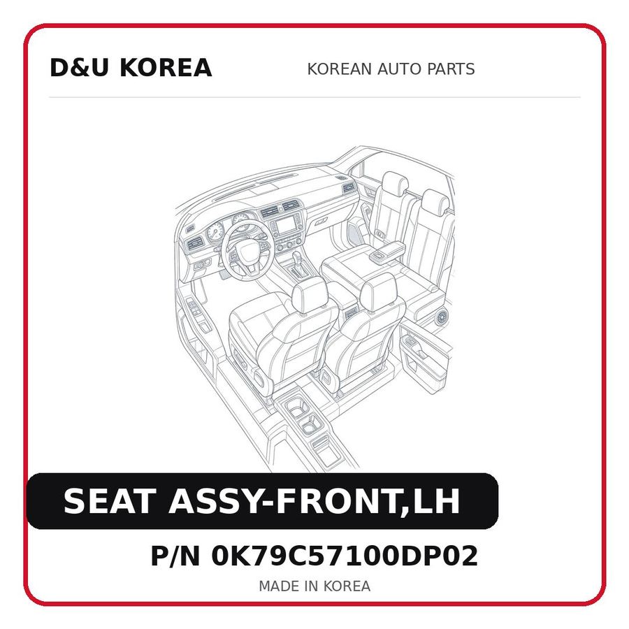 SEAT ASSY-FRONT,LH