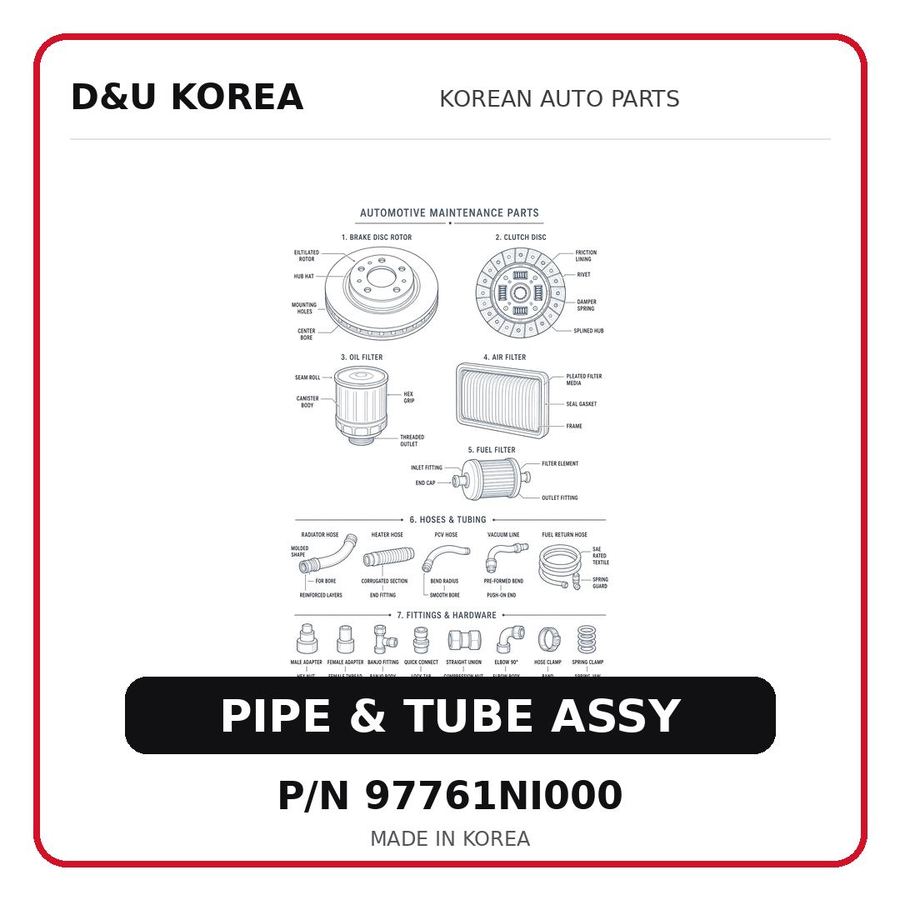 PIPE & TUBE ASSY