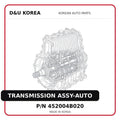 TRANSMISSION ASSY-AUTO