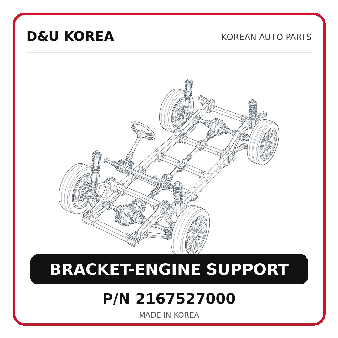 BRACKET-ENGINE SUPPORT