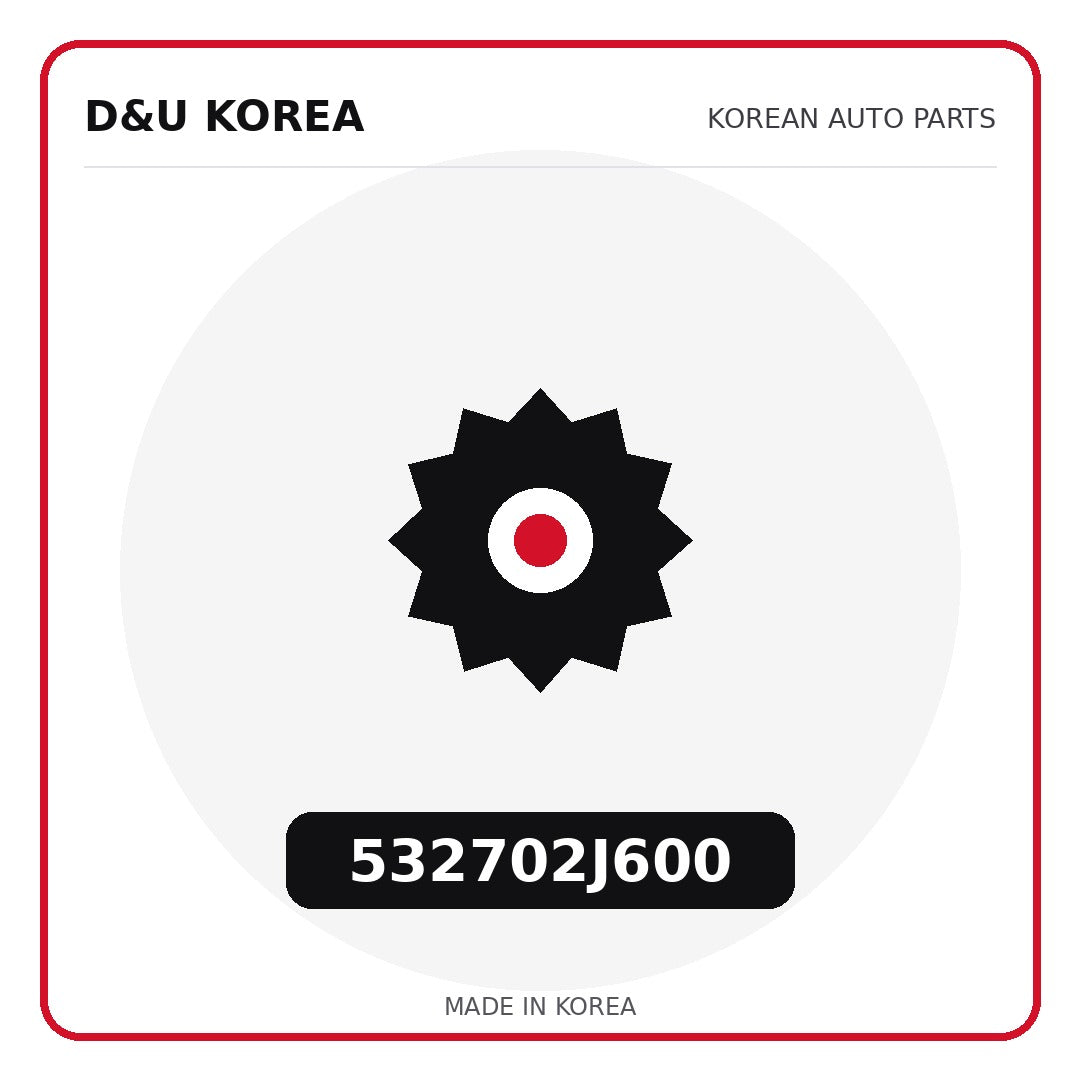 Genuine Mobis 532702J600  for Korean vehicles | D&U Korea