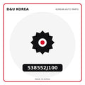 Genuine Mobis 538552J100  for Korean vehicles | D&U Korea