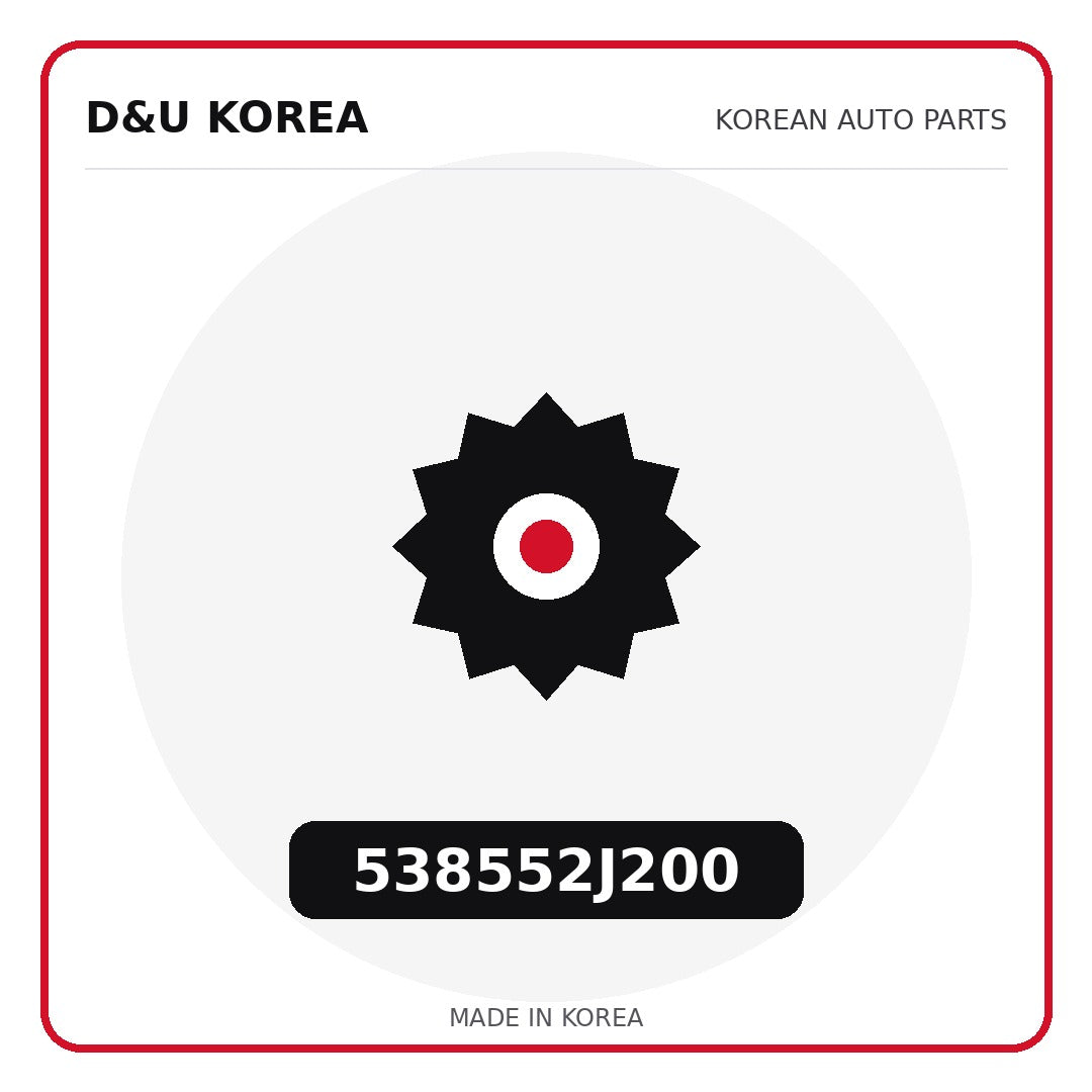 Genuine Mobis 538552J200  for Korean vehicles | D&U Korea