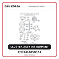 CLUSTER ASSY-INSTRUMENT