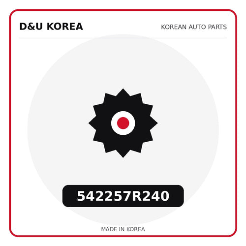 Genuine Mobis 542257R240  for Korean vehicles | D&U Korea