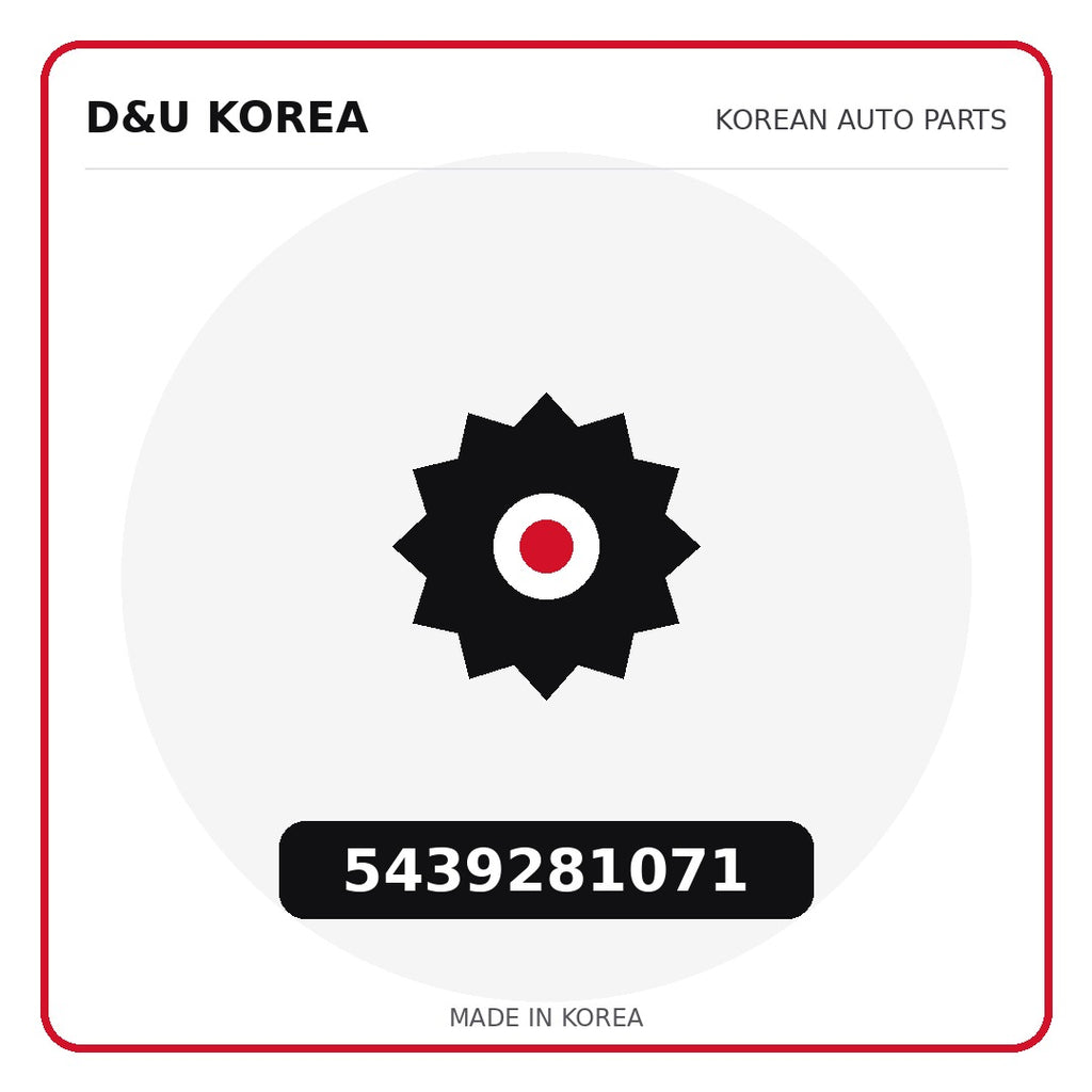 Genuine Mobis 5439281071  for Korean vehicles | D&U Korea
