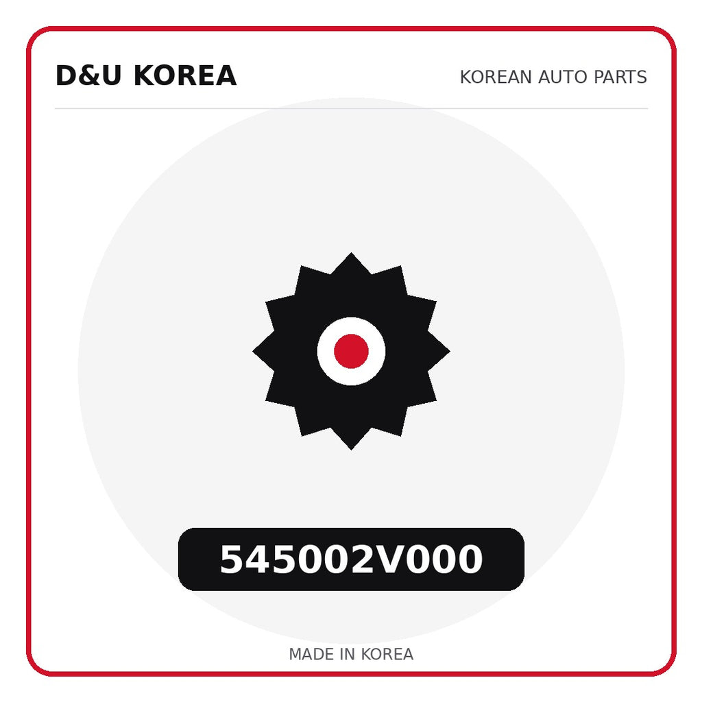 Genuine Mobis 545002V000  for Korean vehicles | D&U Korea