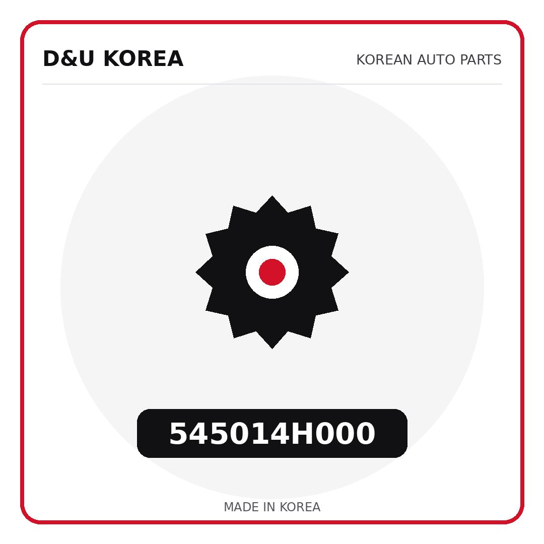 Genuine Mobis 545014H000  for Korean vehicles | D&U Korea