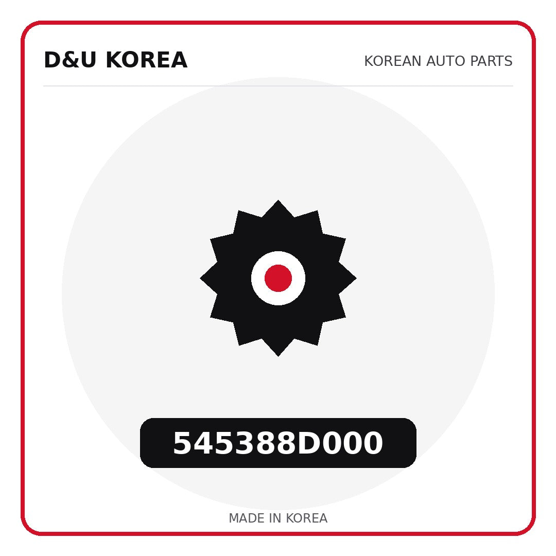 Genuine Mobis 545388D000  for Korean vehicles | D&U Korea