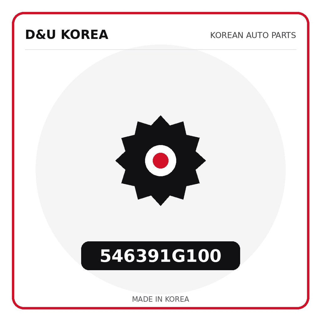 Genuine Mobis 546391G100  for Korean vehicles | D&U Korea