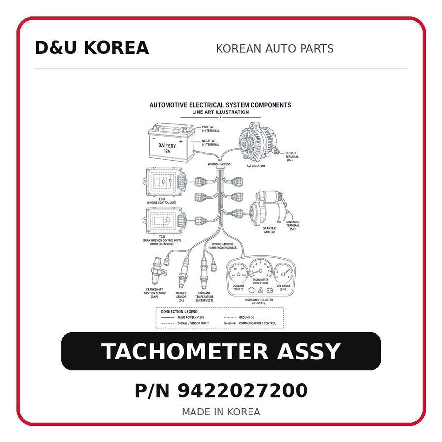 TACHOMETER ASSY