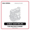S/BELT ASSY-RR,RH