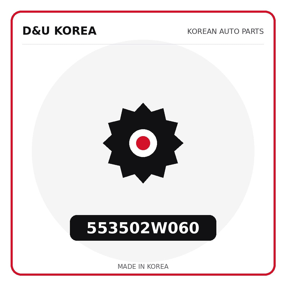 Genuine Mobis 553502W060  for Korean vehicles | D&U Korea