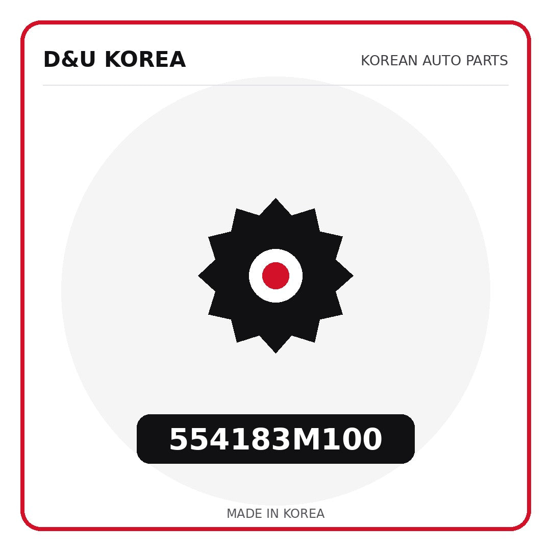 Genuine Mobis 554183M100  for Korean vehicles | D&U Korea