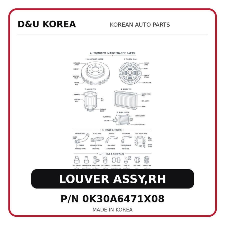 LOUVER ASSY,RH