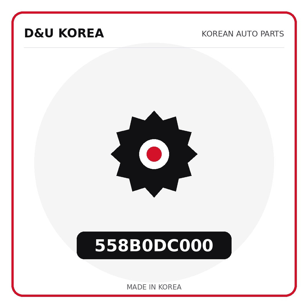 Genuine Mobis 558B0DC000  for Korean vehicles | D&U Korea