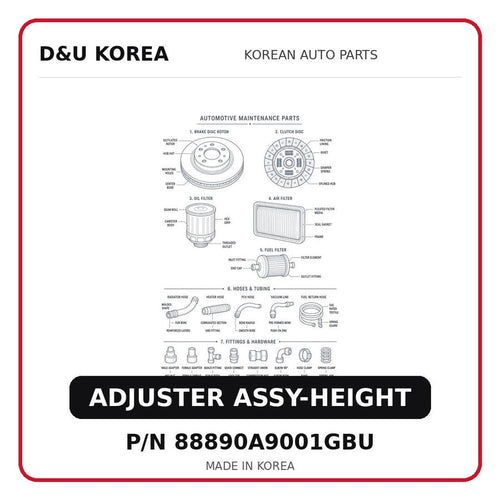 ADJUSTER ASSY-HEIGHT