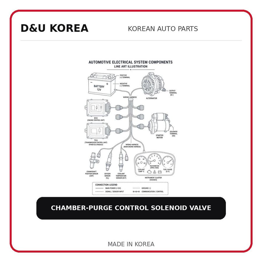 CHAMBER-PURGE CONTROL SOLENOID VALVE