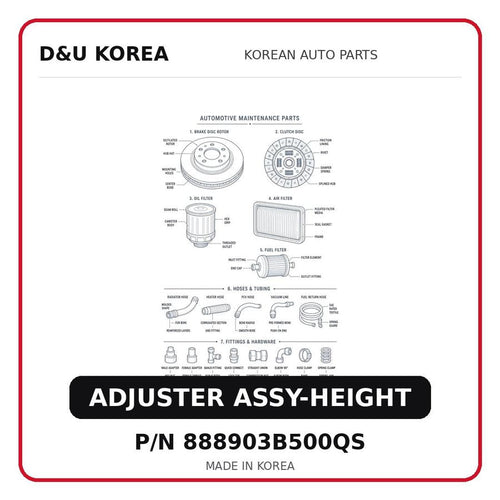 ADJUSTER ASSY-HEIGHT