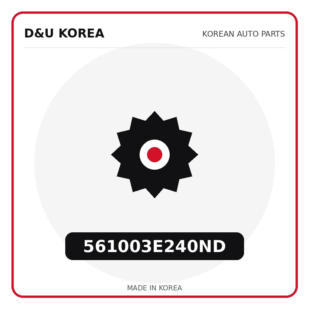 Genuine Mobis 561003E240ND  for Korean vehicles | D&U Korea