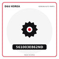 Genuine Mobis 561003E862ND  for Korean vehicles | D&U Korea