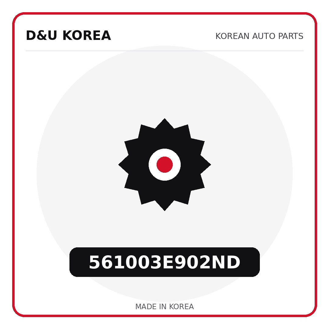 Genuine Mobis 561003E902ND  for Korean vehicles | D&U Korea