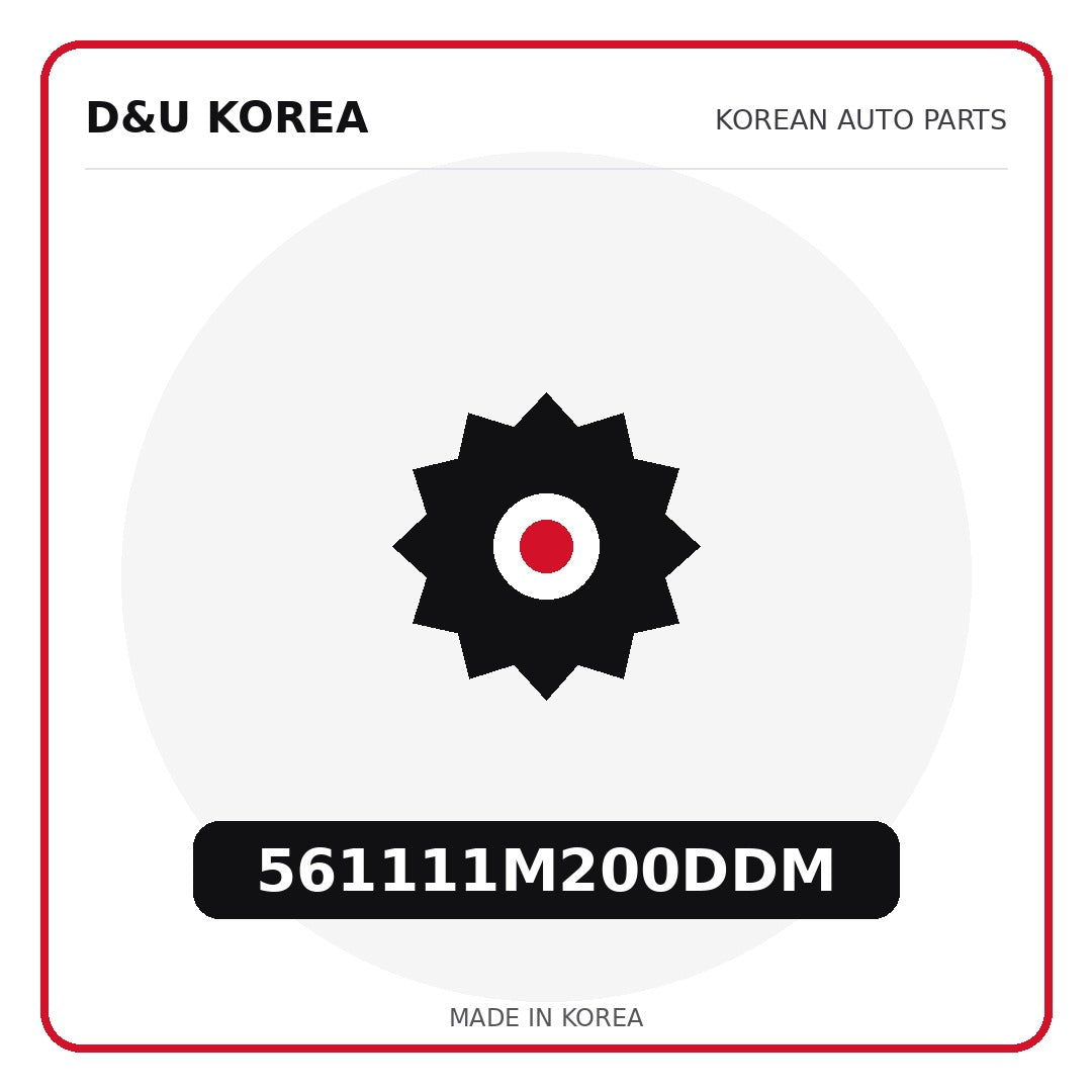 Genuine Mobis 561111M200DDM  for Korean vehicles | D&U Korea