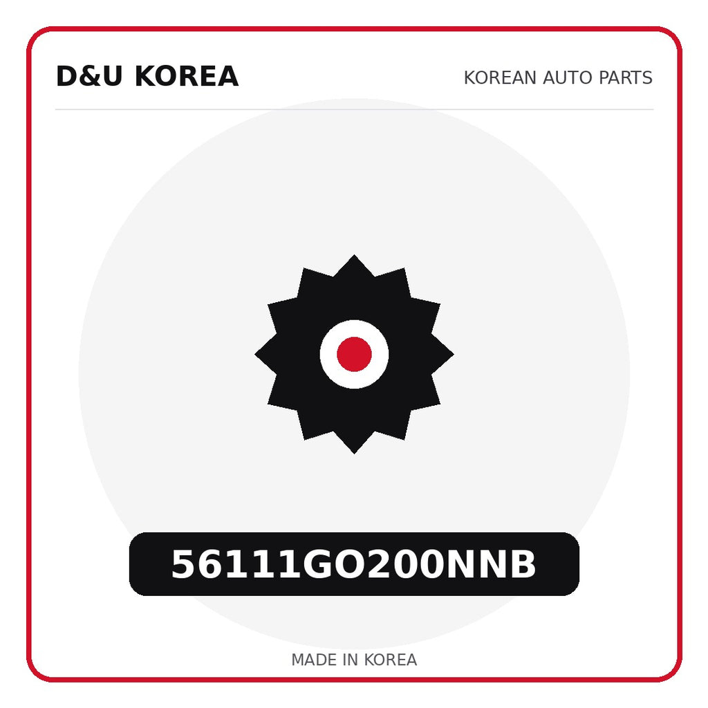 Genuine Mobis 56111GO200NNB  for Korean vehicles | D&U Korea