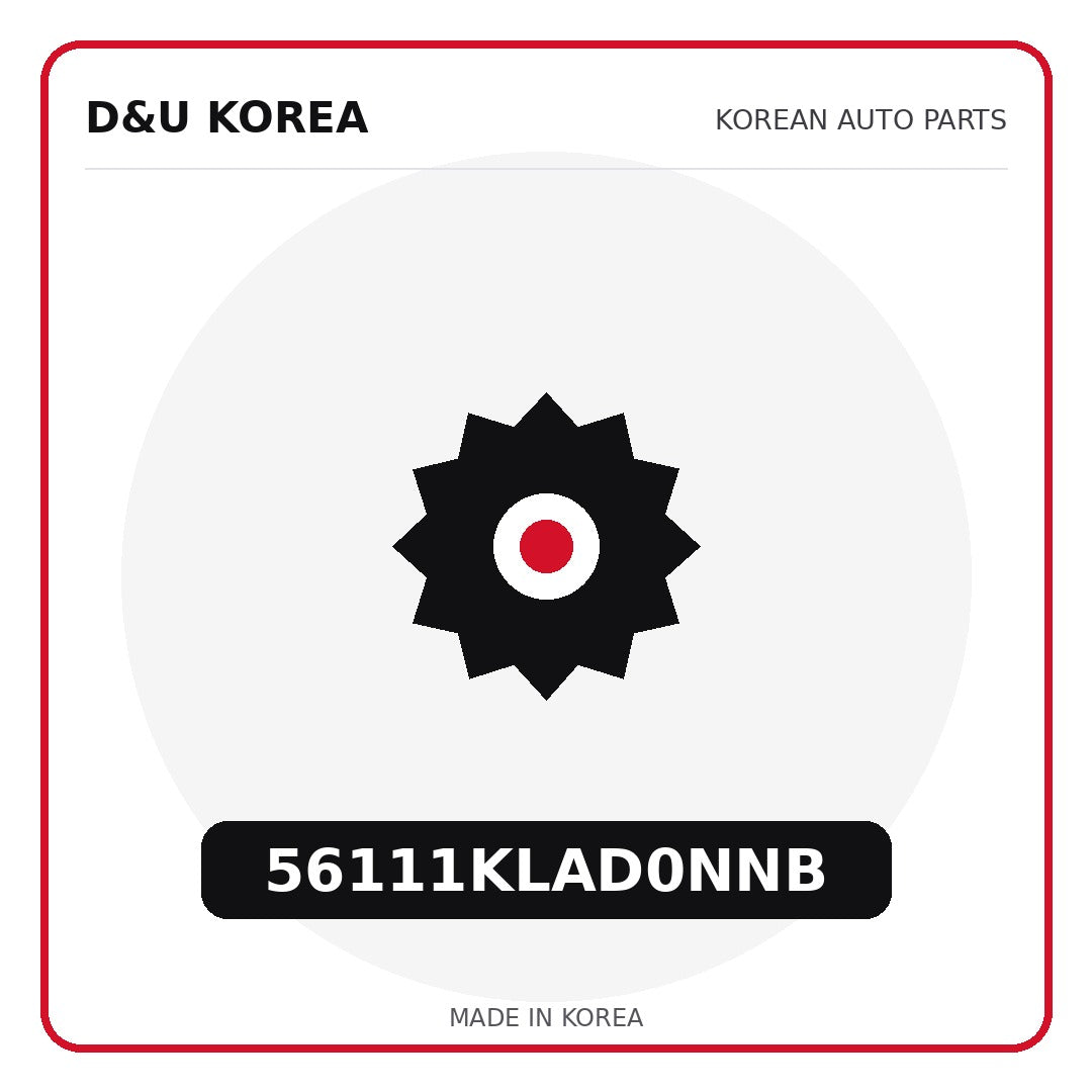 Genuine Mobis 56111KLAD0NNB  for Korean vehicles | D&U Korea