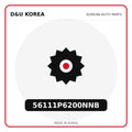 Genuine Mobis 56111P6200NNB  for Korean vehicles | D&U Korea
