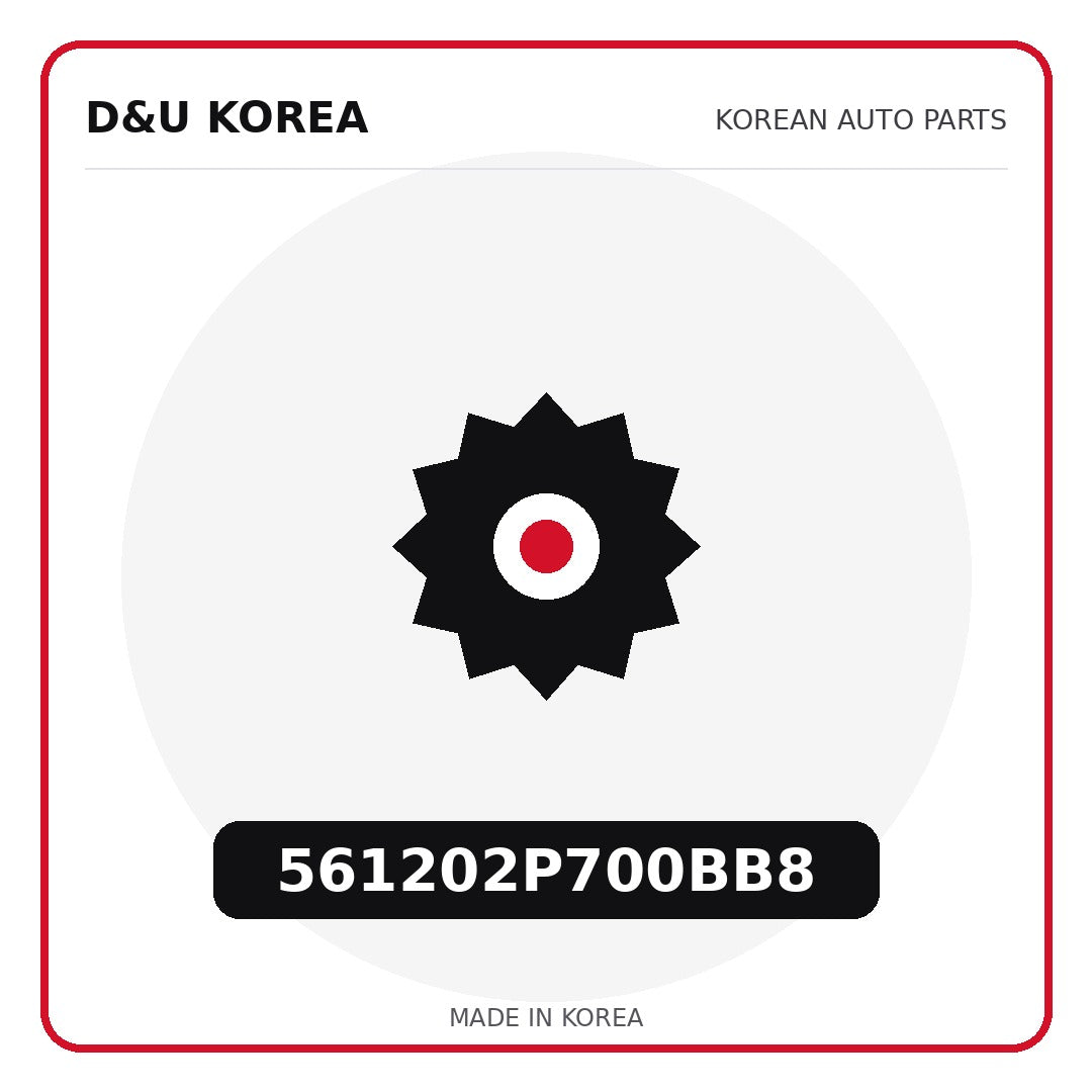 Genuine Mobis 561202P700BB8  for Korean vehicles | D&U Korea