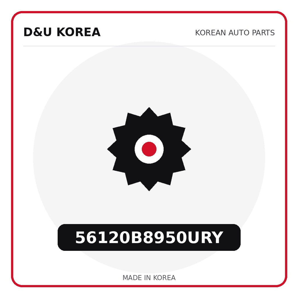 Genuine Mobis 56120B8950URY  for Korean vehicles | D&U Korea