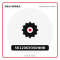 Genuine Mobis 56120G9350NNB  for Korean vehicles | D&U Korea