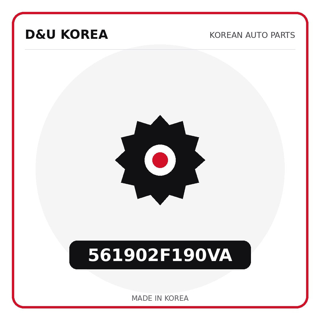 Genuine Mobis 561902F190VA  for Korean vehicles | D&U Korea