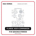 FLANGE ASSY-COMPANION