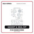 GASKET & SEAL KIT