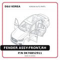 FENDER ASSY-FRONT,RH