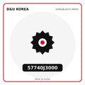 Genuine Mobis 57740J3000  for Korean vehicles | D&U Korea