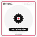 Genuine Mobis 58180G8A30  for Korean vehicles | D&U Korea