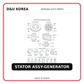 STATOR ASSY-GENERATOR