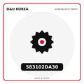 Genuine Mobis 583102DA30  for Korean vehicles | D&U Korea