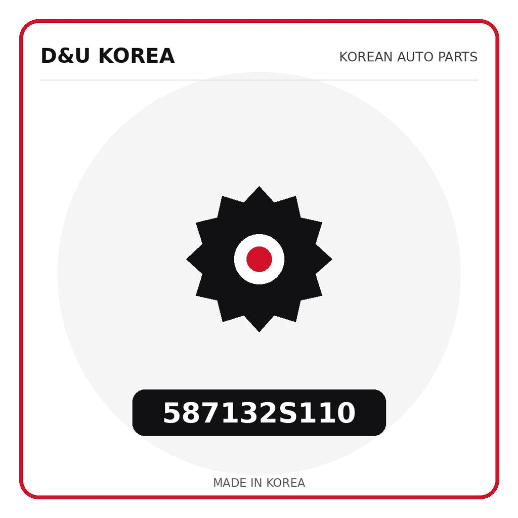 Genuine Mobis 587132S110  for Korean vehicles | D&U Korea