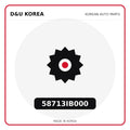 Genuine Mobis 58713IB000  for Korean vehicles | D&U Korea
