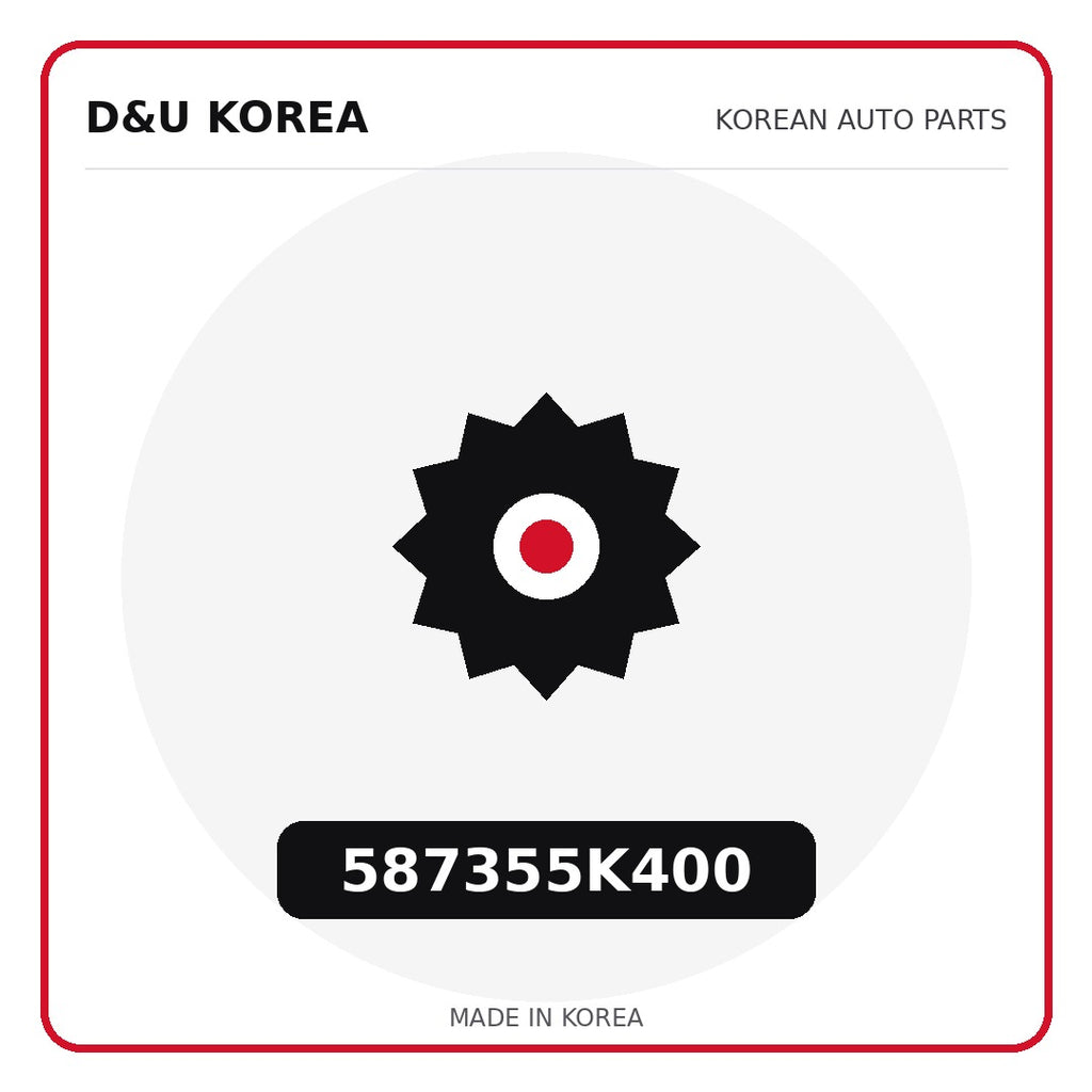 Genuine Mobis 587355K400  for Korean vehicles | D&U Korea