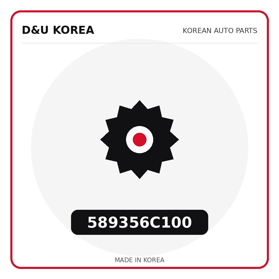 Genuine Mobis 589356C100  for Korean vehicles | D&U Korea