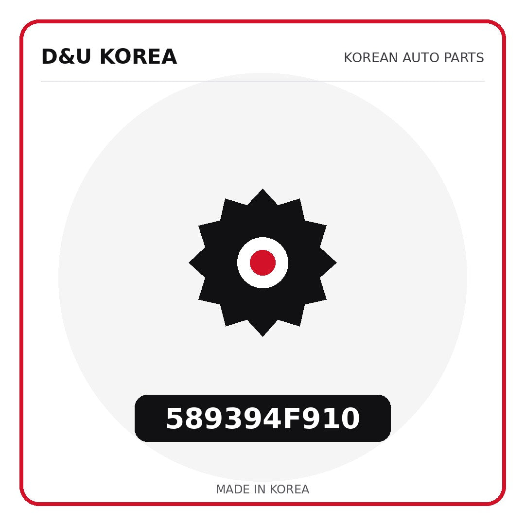 Genuine Mobis 589394F910  for Korean vehicles | D&U Korea