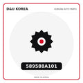 Genuine Mobis 589588A101  for Korean vehicles | D&U Korea