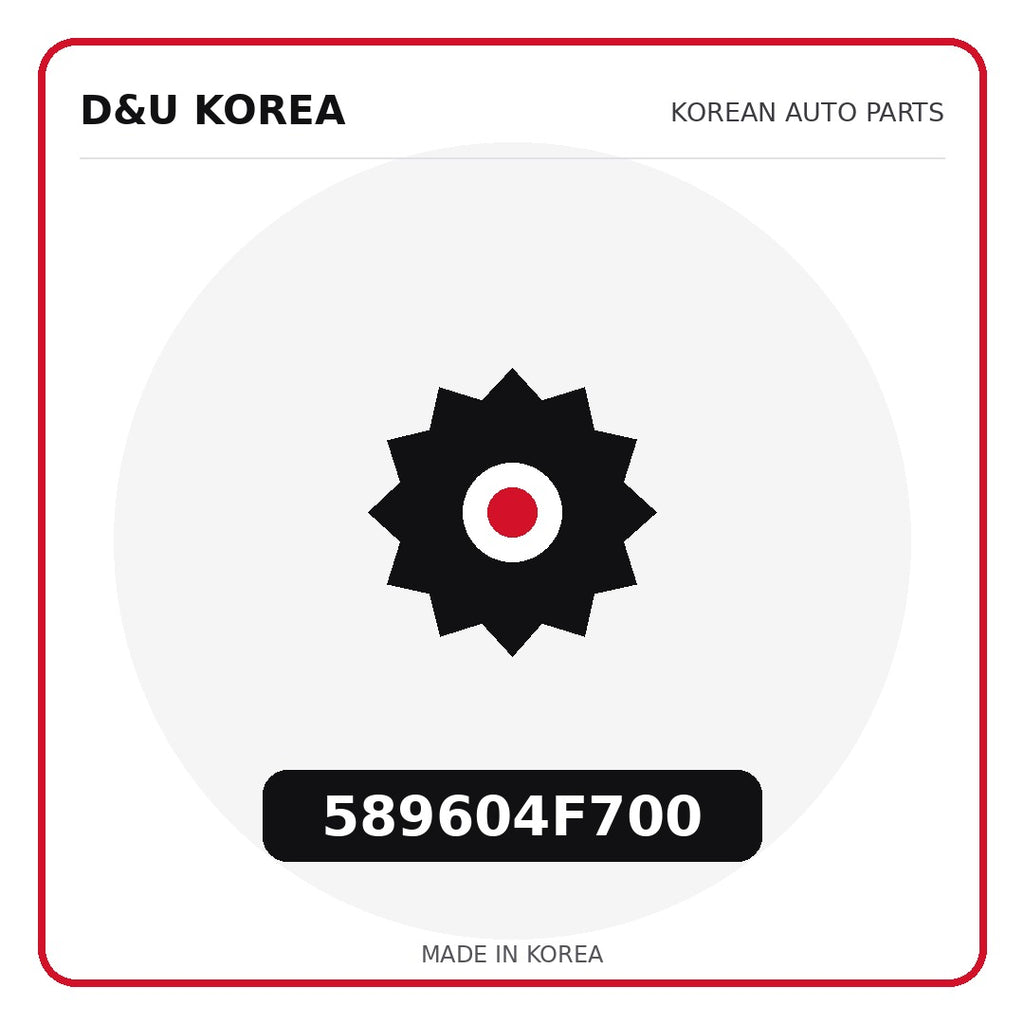 Genuine Mobis 589604F700  for Korean vehicles | D&U Korea