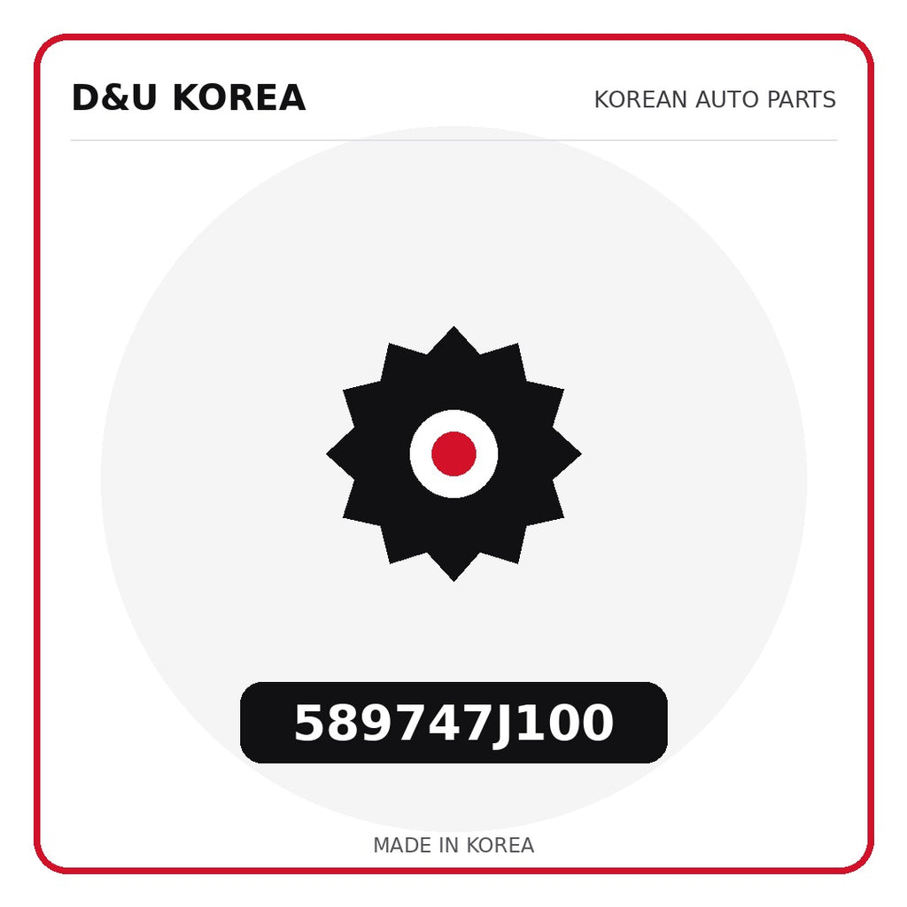 Genuine Mobis 589747J100  for Korean vehicles | D&U Korea